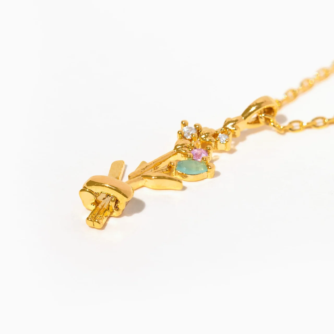 Birth Month Flower Necklace Base - Image 3