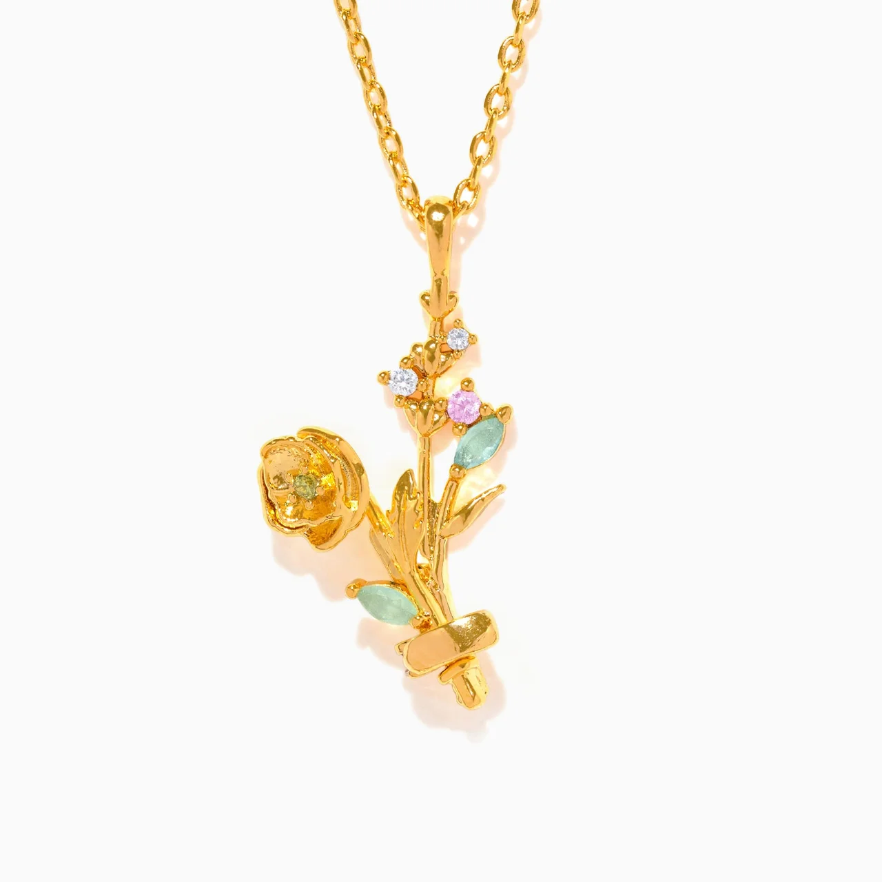 Birth Month Flower Necklace Bundle - Image 13