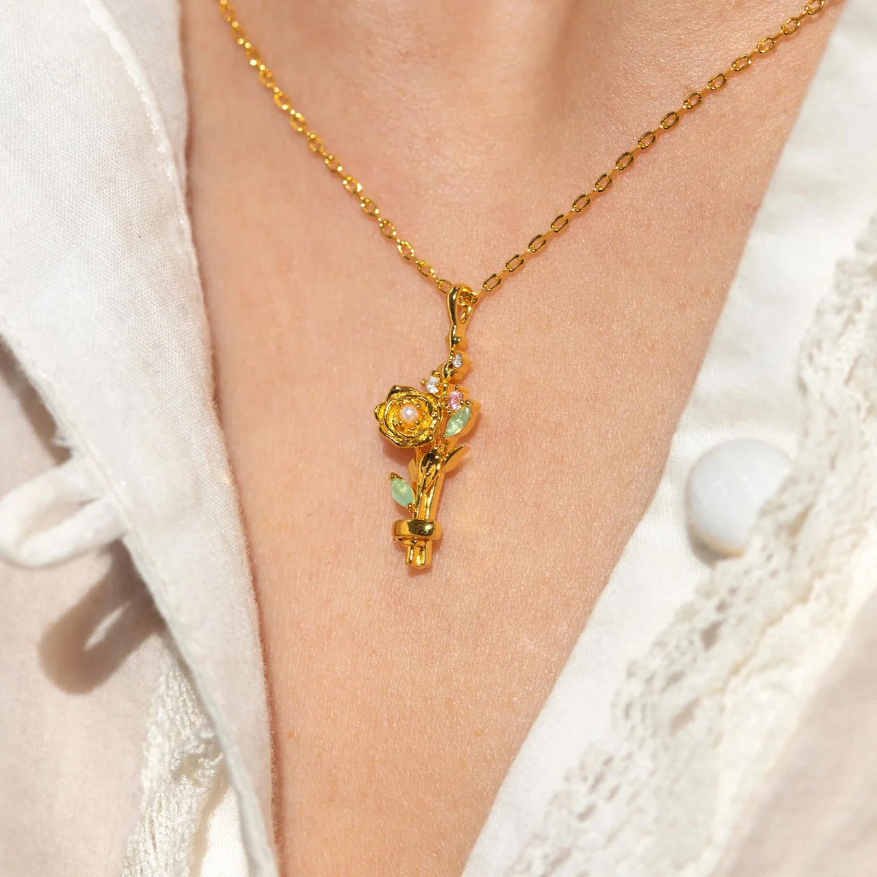 Birth Month Flower Necklace Bundle - Image 6