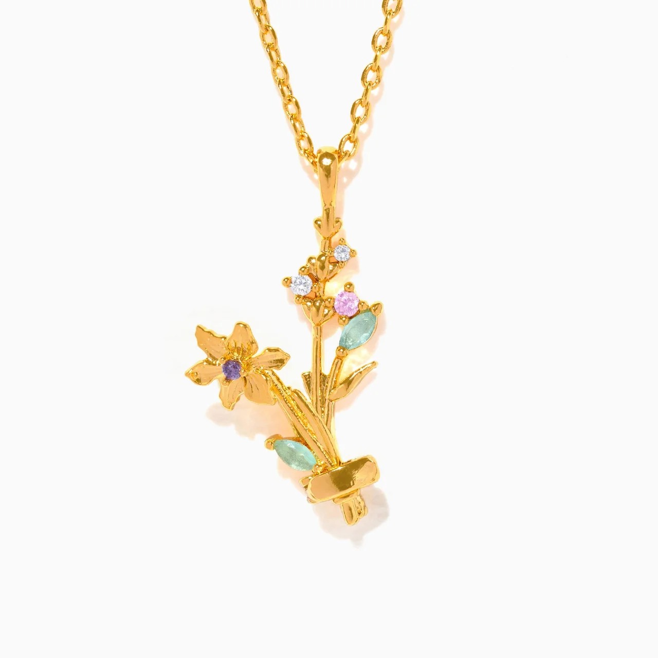 Birth Month Flower Necklace Bundle - Image 9