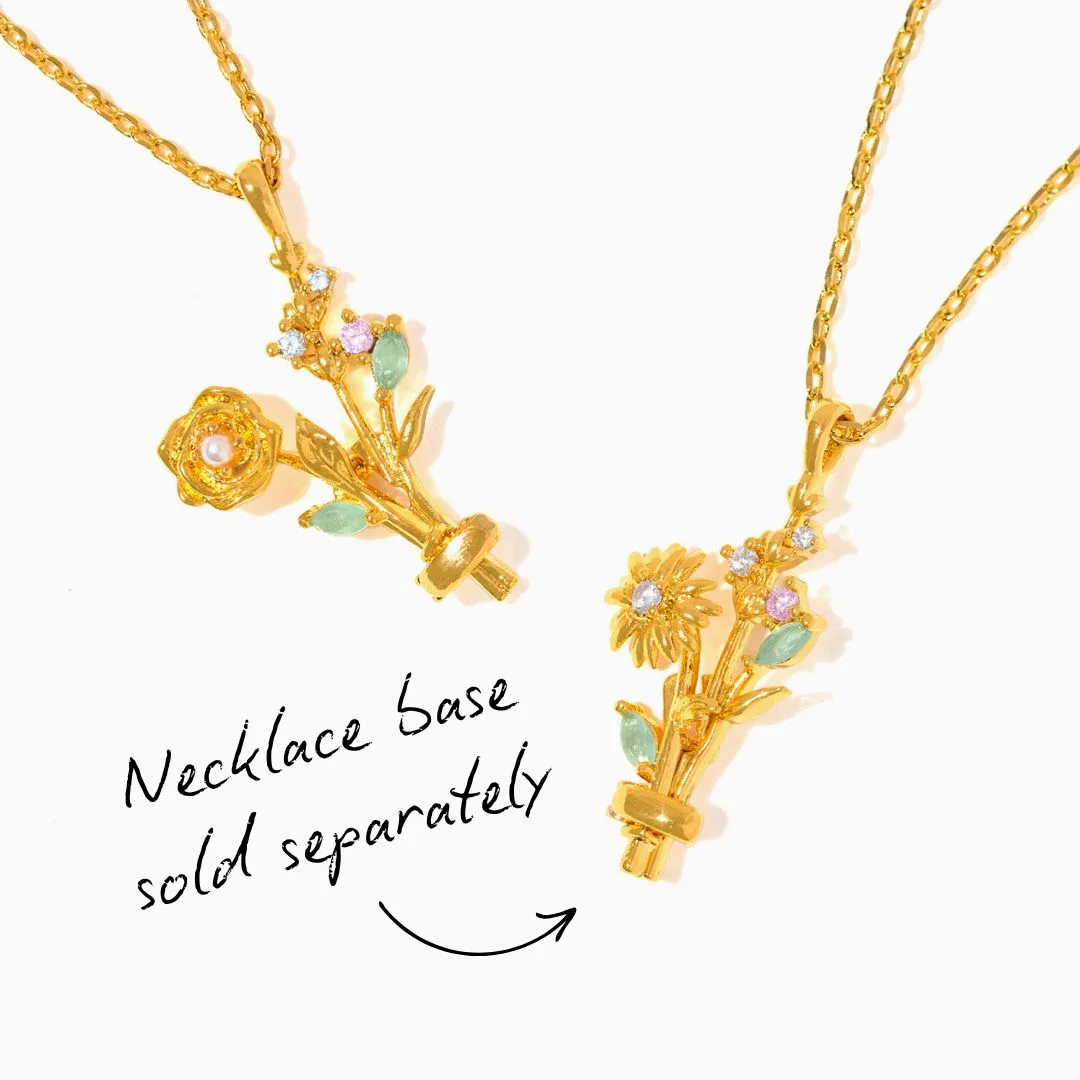 Birth Month Flower for Necklace - Image 3