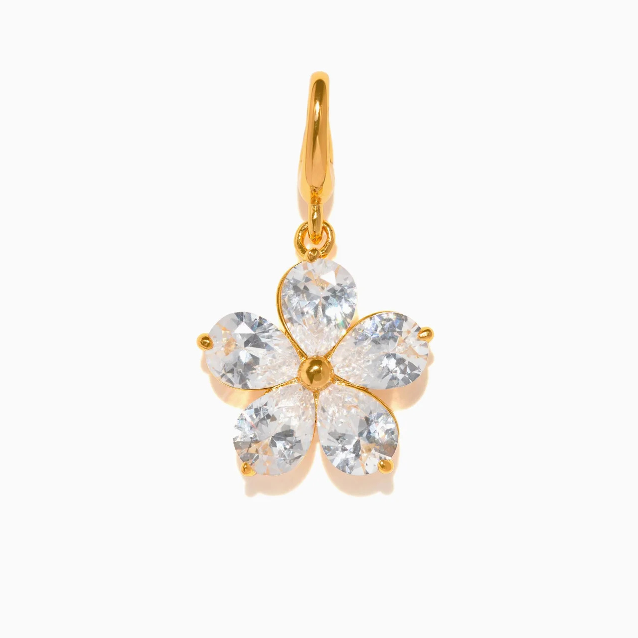 Crystal Flower Bag Charm - Image 4