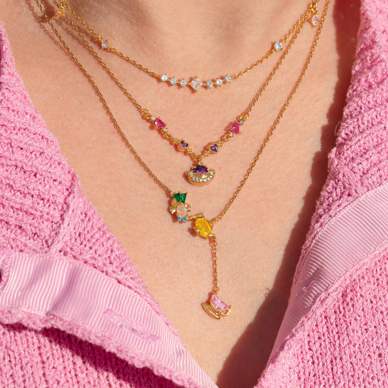 Disney Alice in Wonderland Cheshire Cat Necklace - Image 4