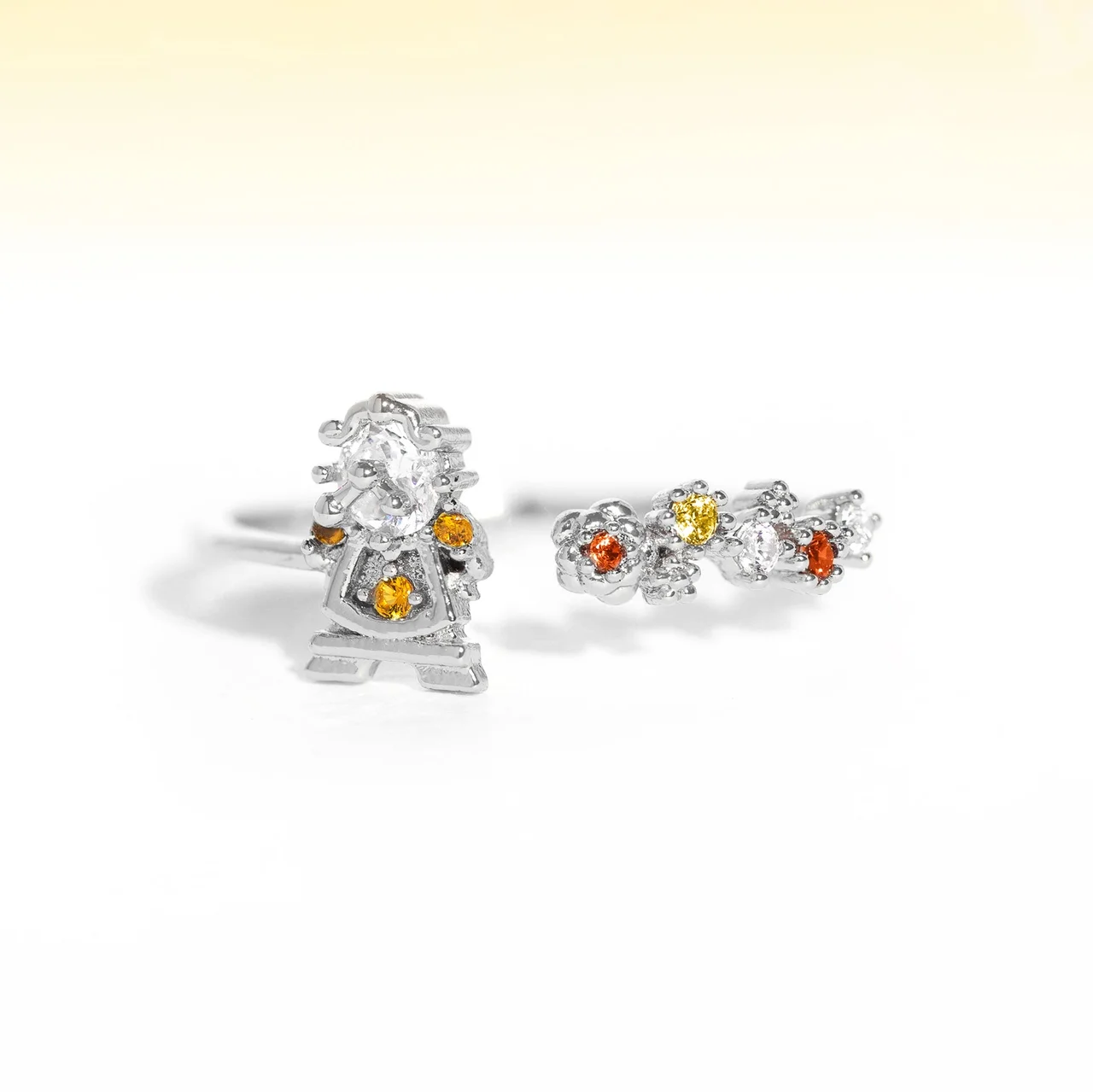 Disney Beauty & The Beast Cogsworth Ring - Image 5