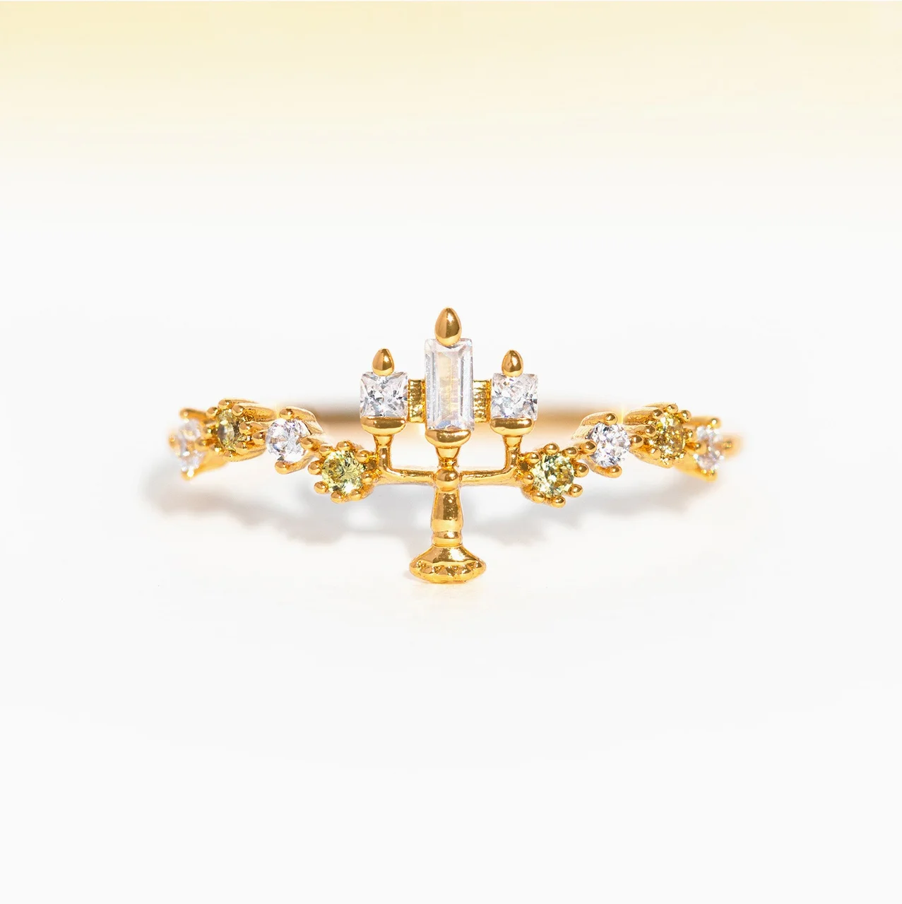 Disney Beauty & The Beast Lumiere Ring