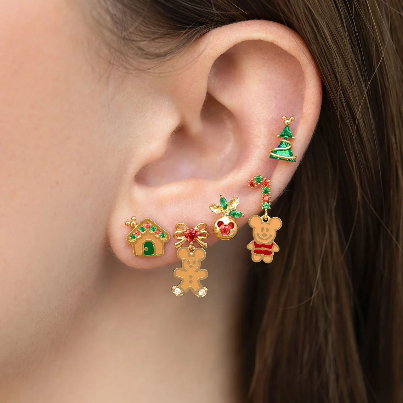 Disney Candy Cane Lane Earrings - Image 5
