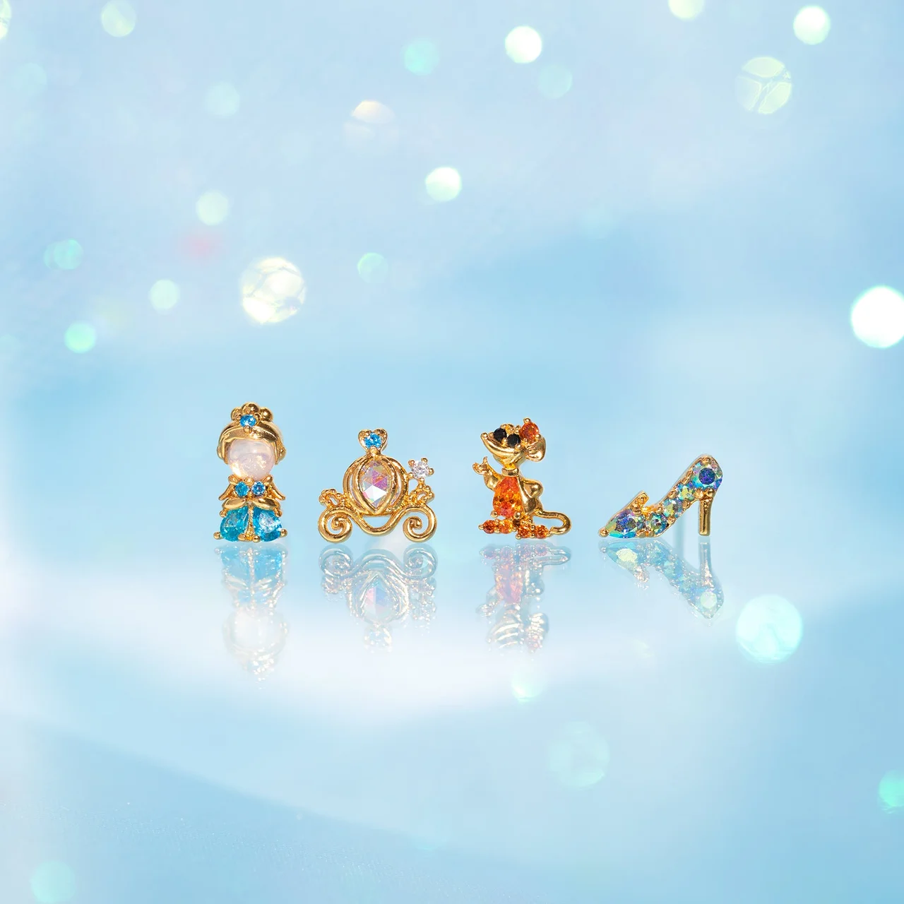 Disney Princess Cinderella Earring Set - Image 3