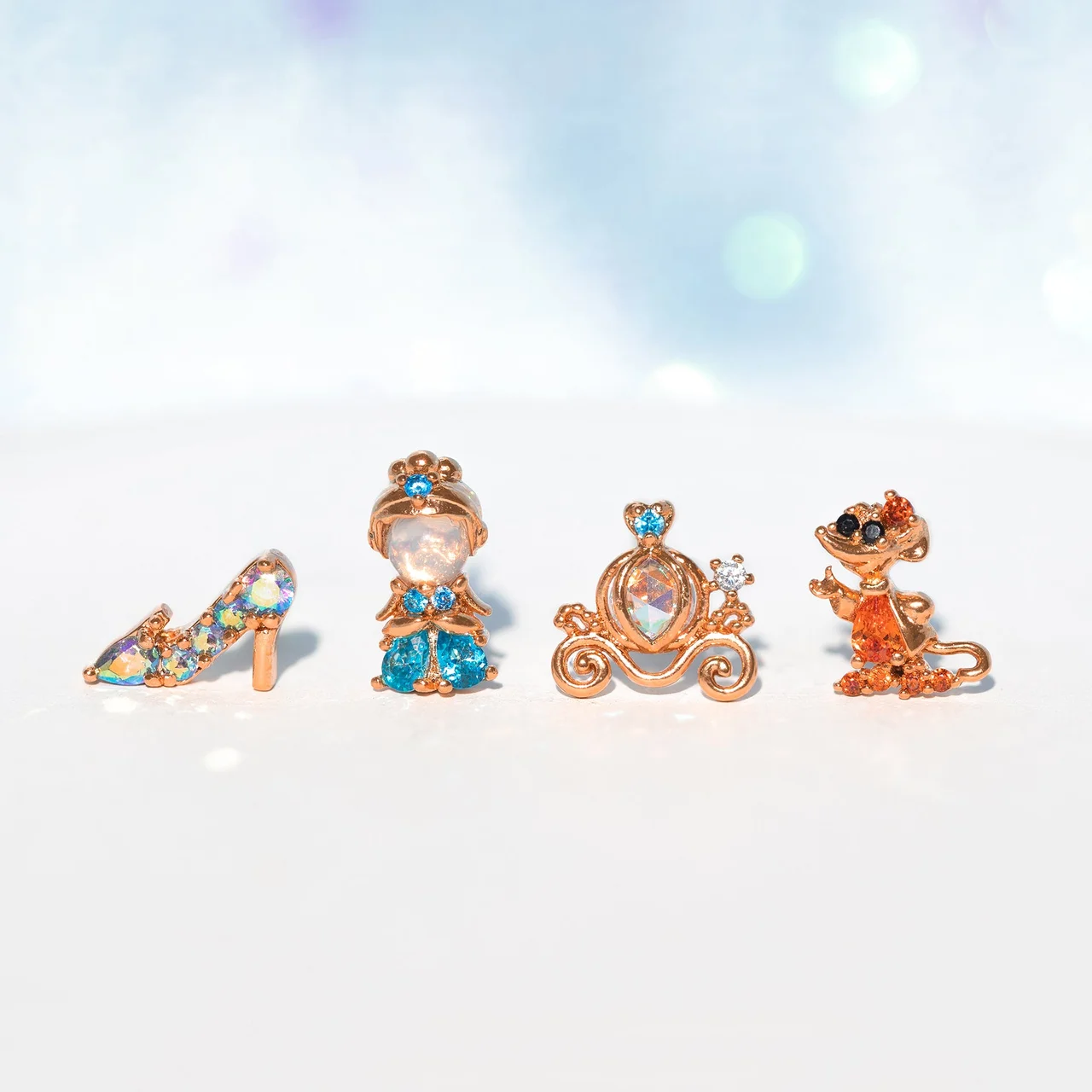 Disney Princess Cinderella Earring Set - Image 4