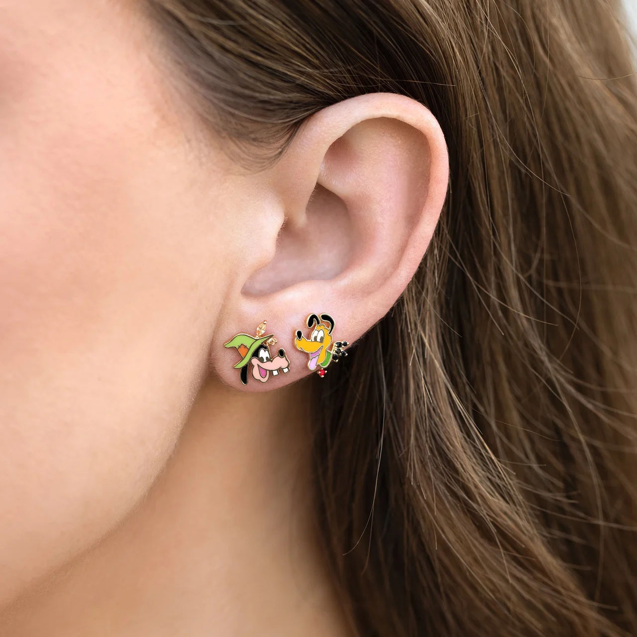 Disney Spooky Goofy and Pluto Studs - Image 2