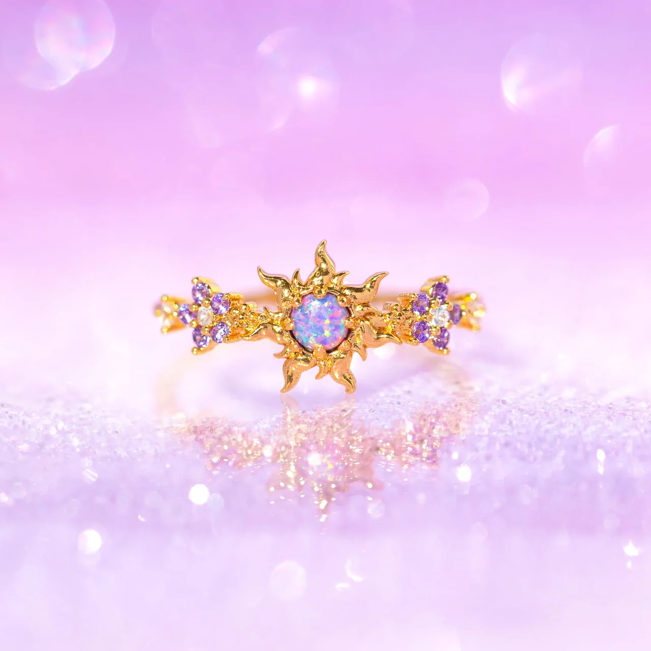 Disney Tangled Corona''s Crest Sun Ring - Image 3