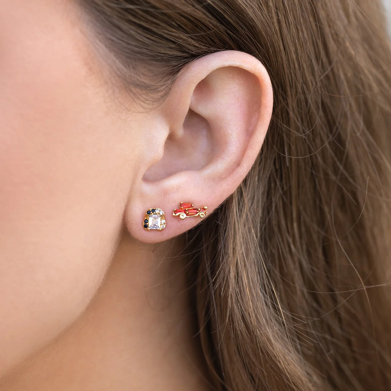 Disney Villains Cruella de Vil Studs - Image 2
