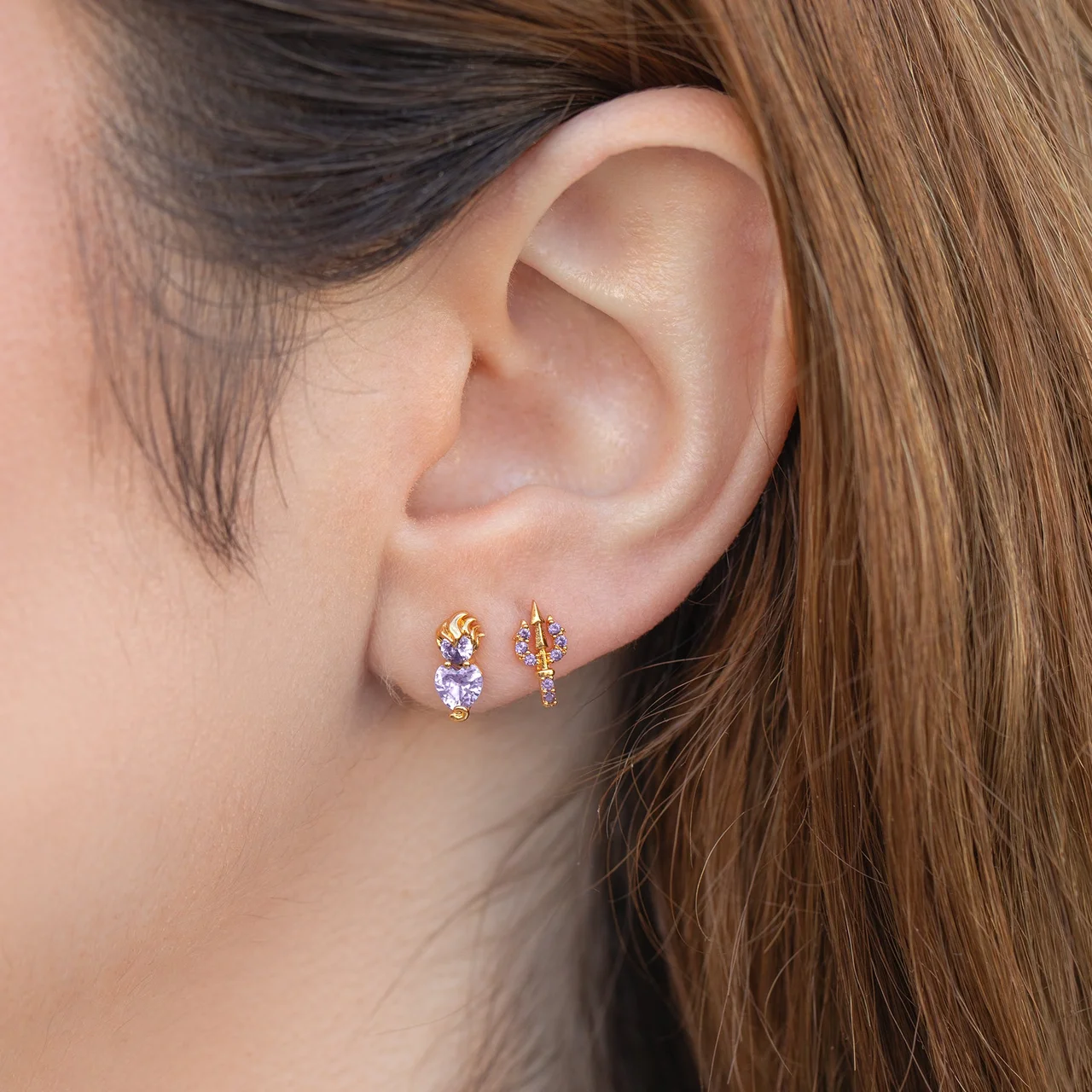Disney Villains Ursula Studs - Image 2