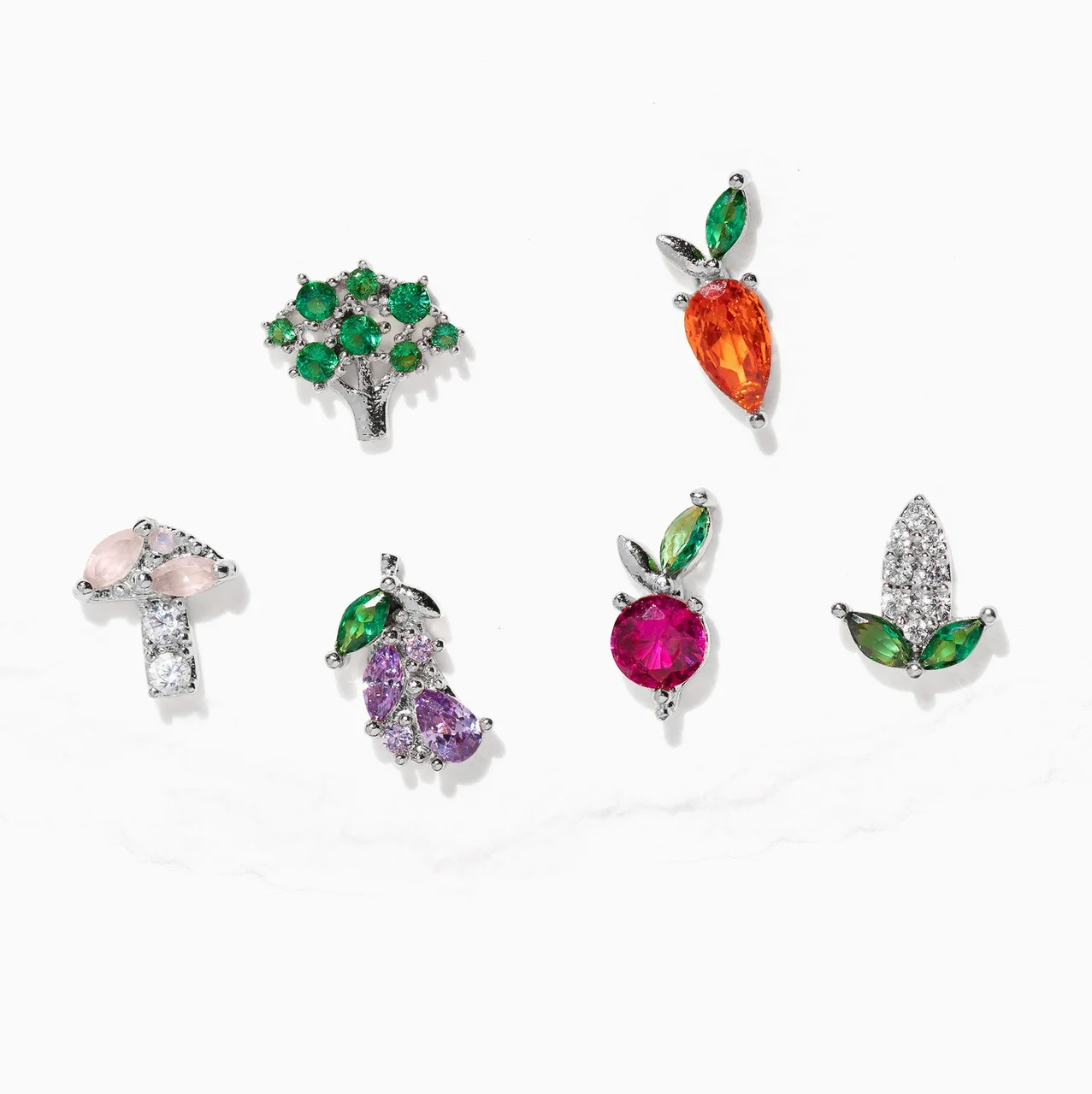 Farmers Market Veggie Stud Set - Image 5