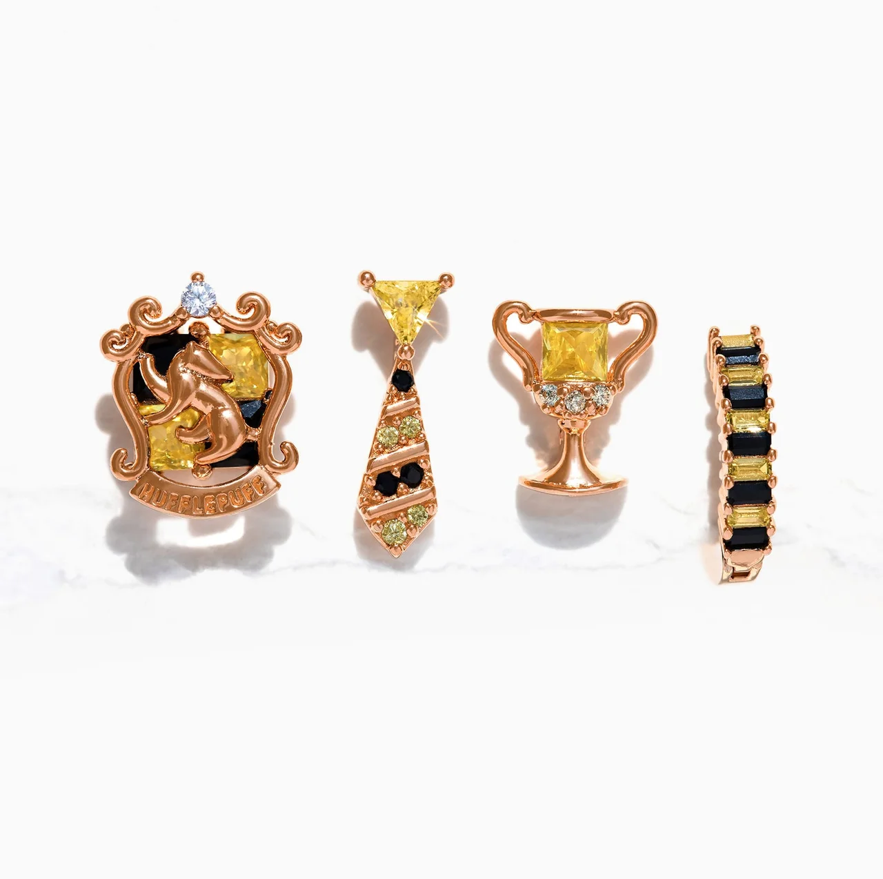 Harry Potter Hufflepuff House Earring Set - Image 7