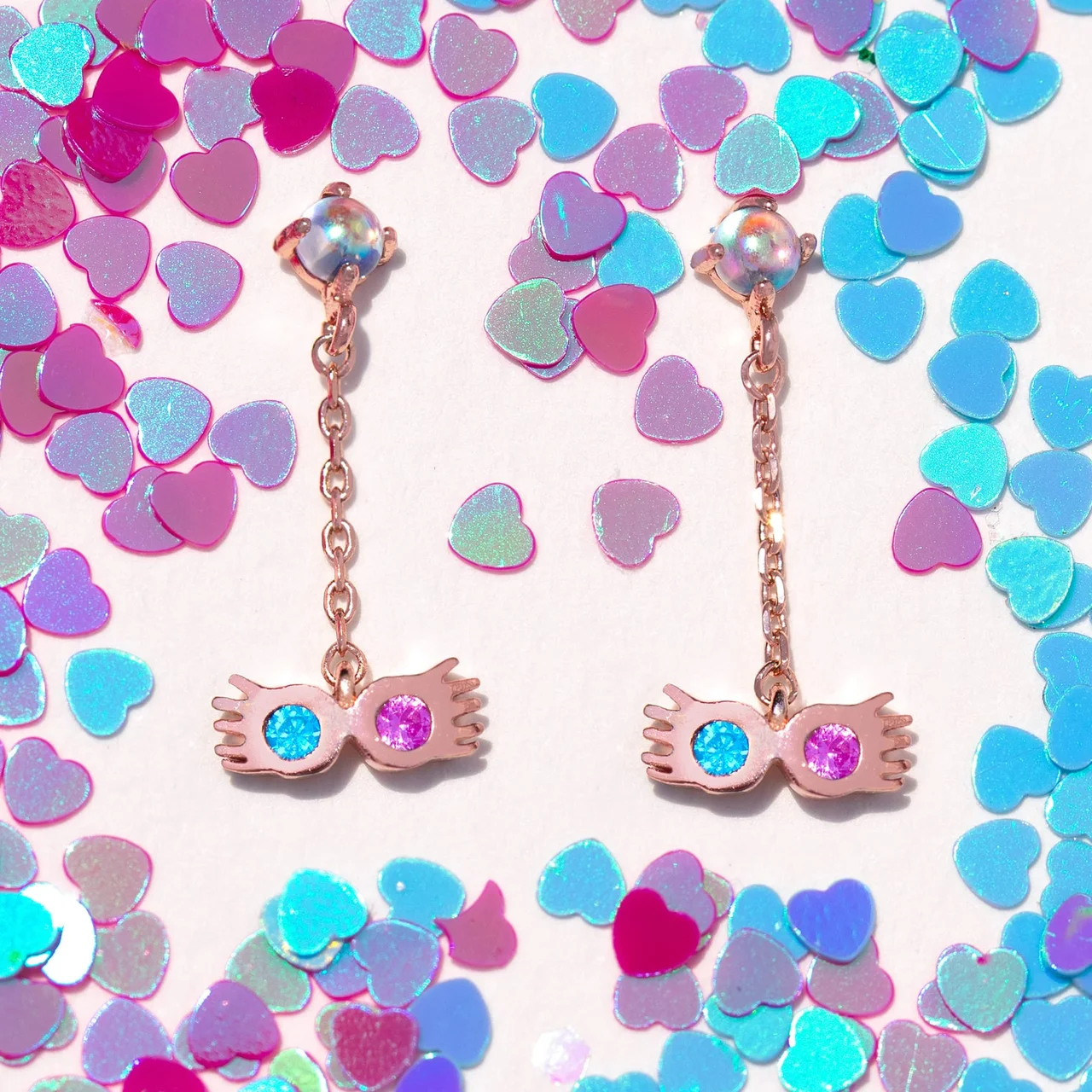 Harry Potter Luna Lovegood Dangle Earrings - Image 5