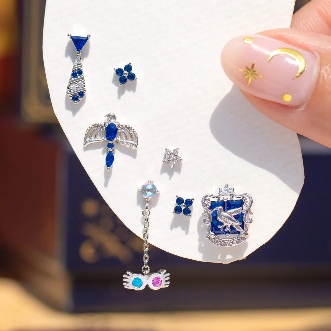 Harry Potter Ravenclaw House Earring Set - Image 12