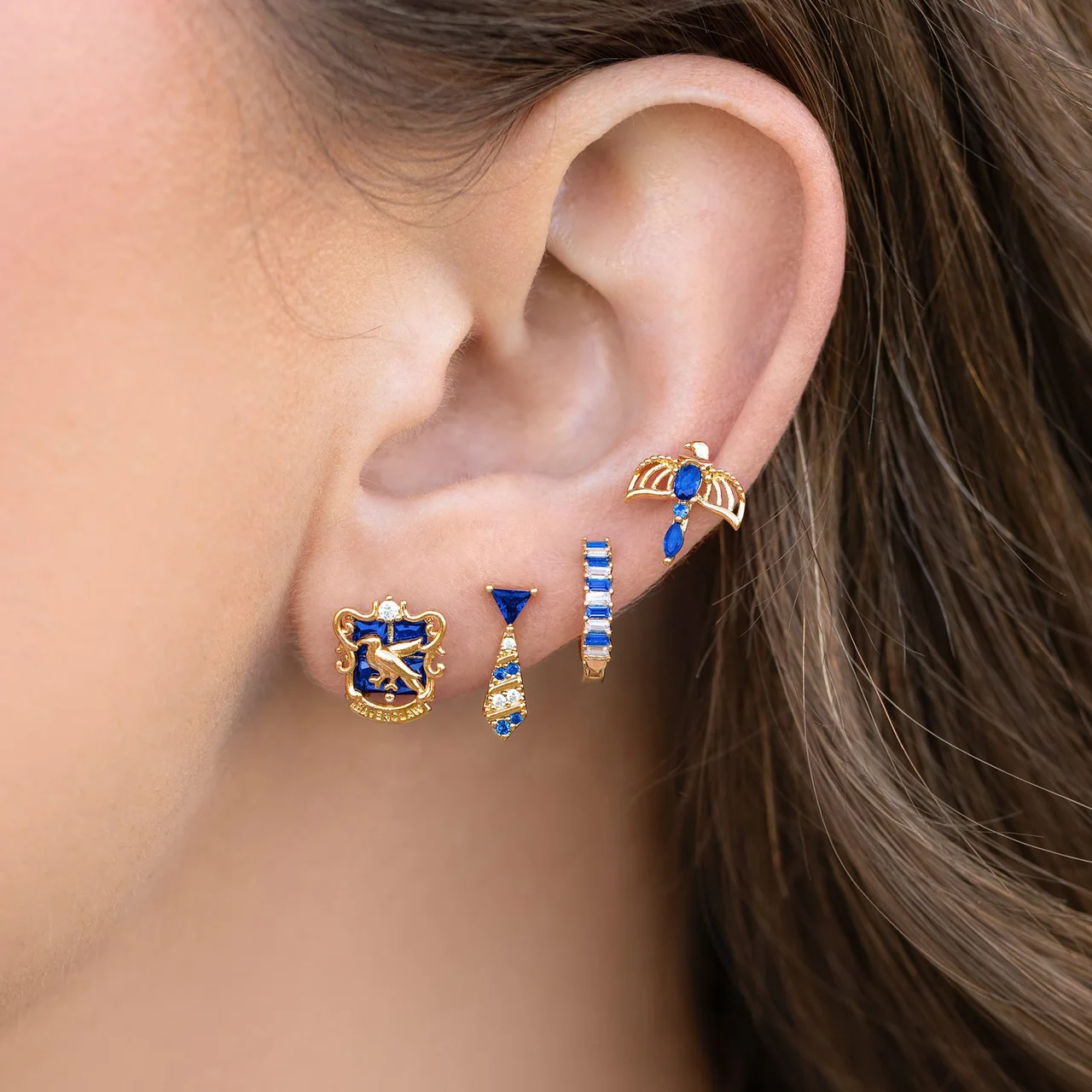 Harry Potter Ravenclaw House Earring Set - Image 2