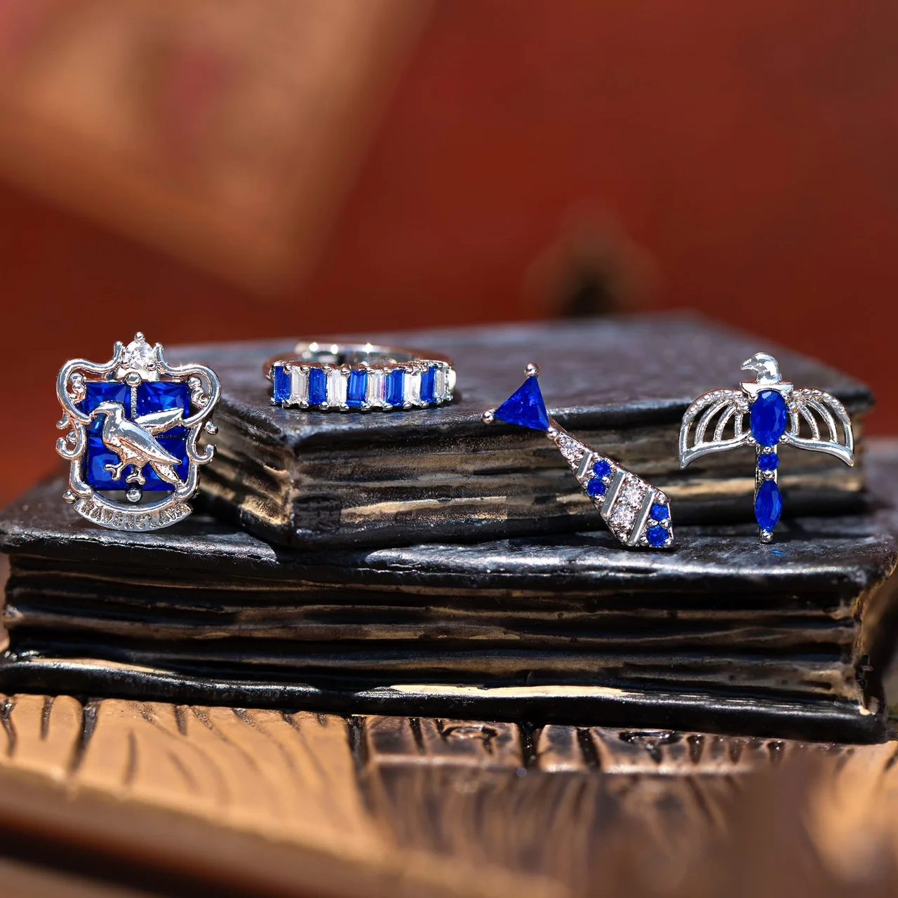 Harry Potter Ravenclaw House Earring Set - Image 4