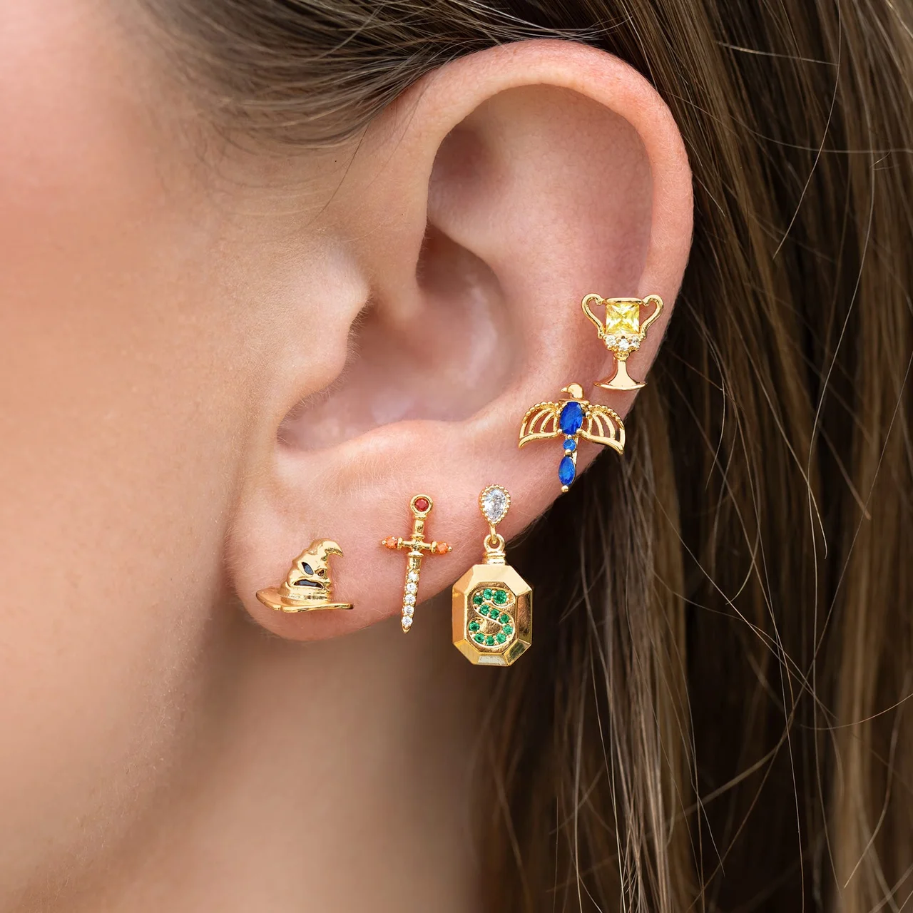 Harry Potter Ravenclaw House Earring Set - Image 9