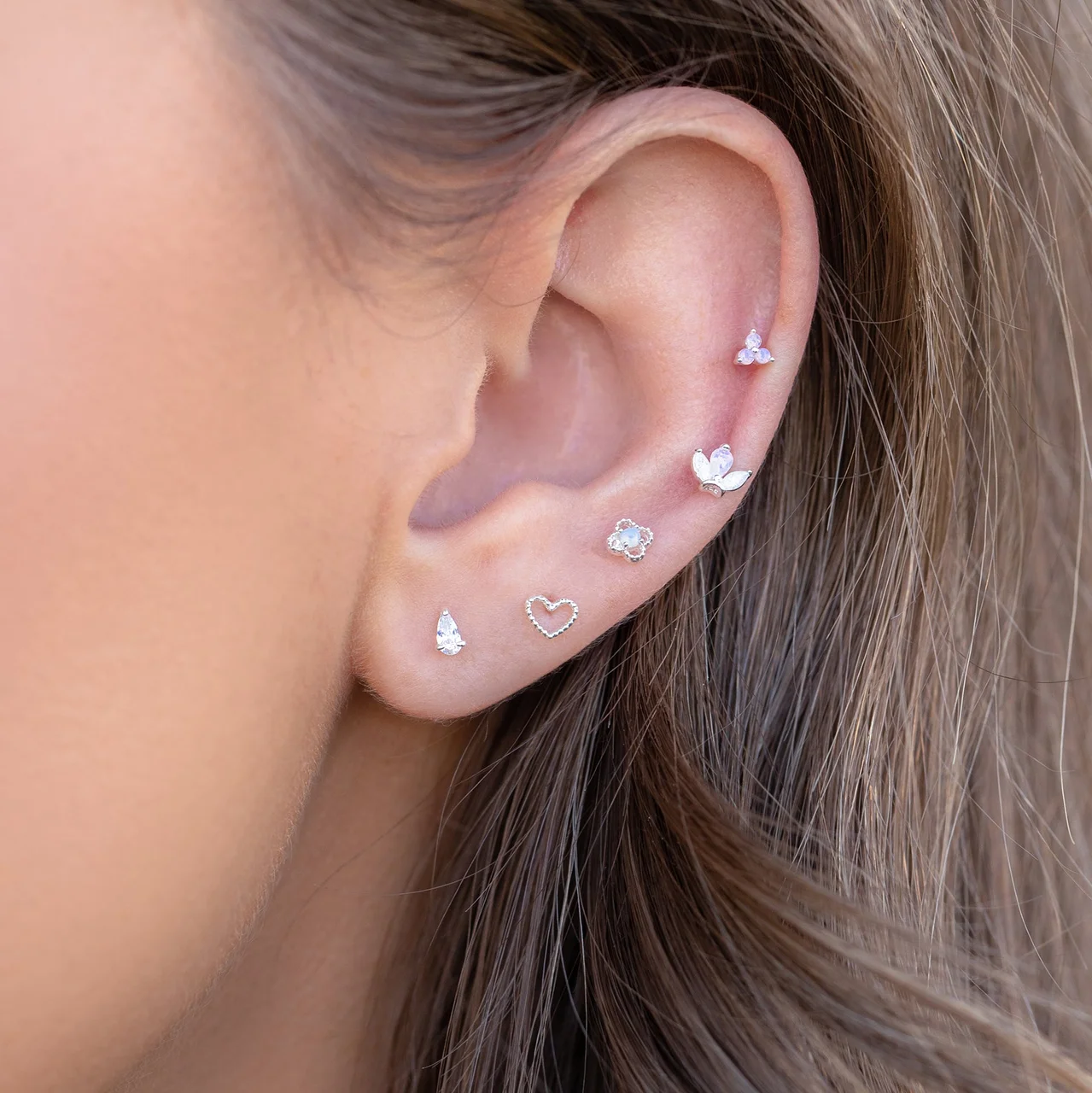 Hearts Wide Open Studs - Image 6