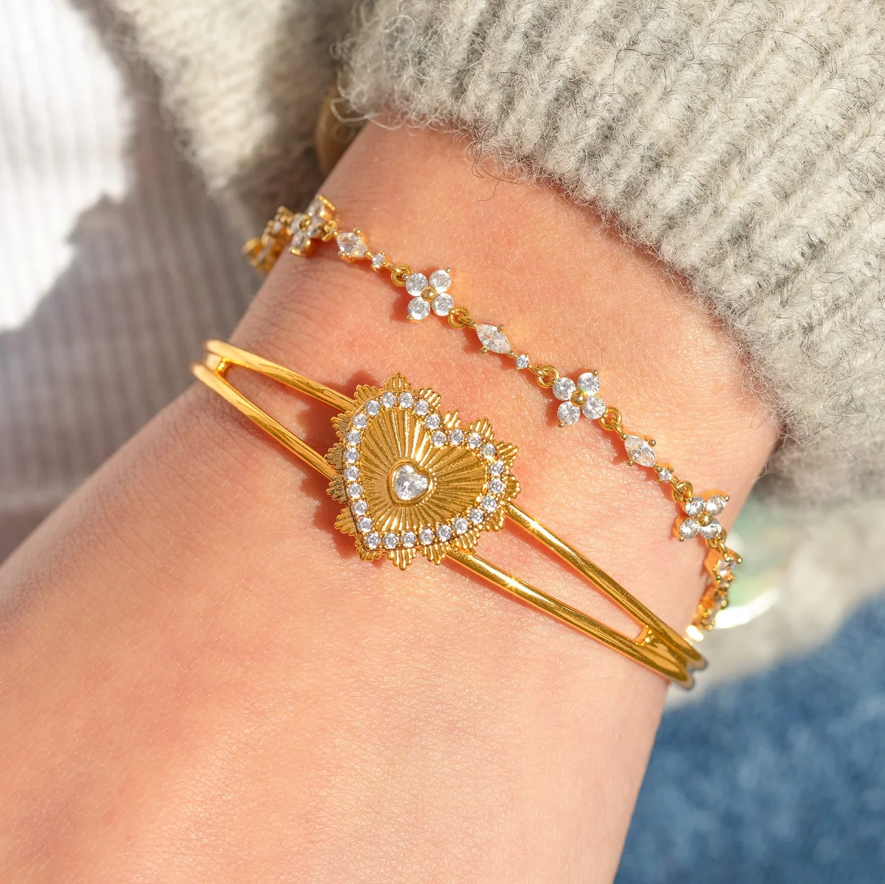 In the Name of Love Cuff Bracelet - Image 3