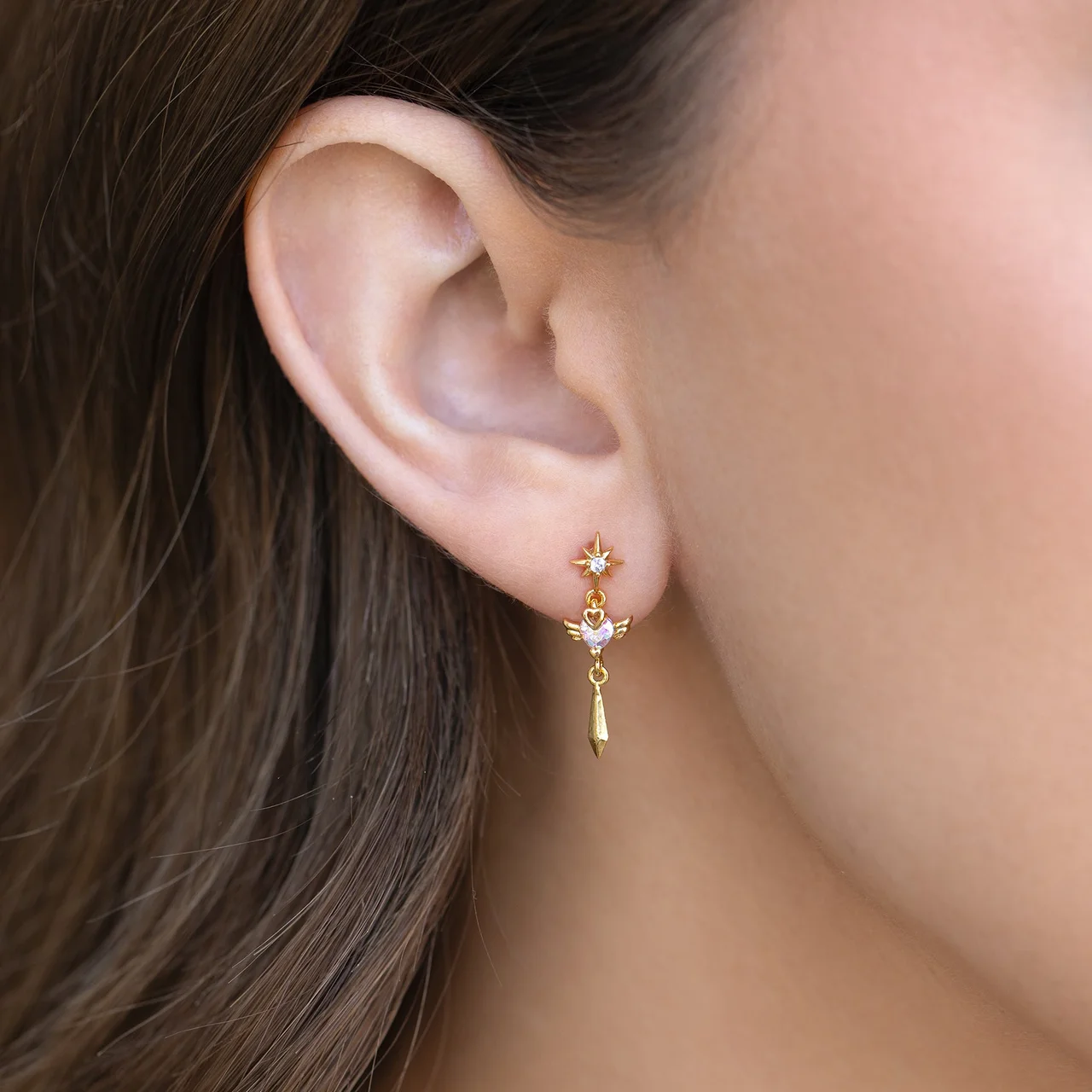 Kokoro Dangle Earrings - Image 2