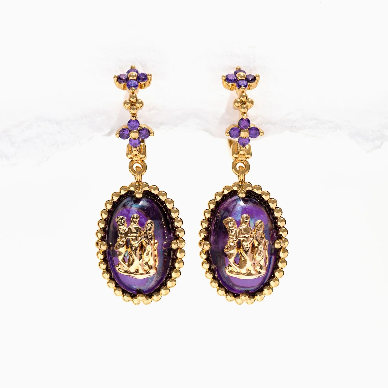 Marvel Studios Agatha Pendant Hoops