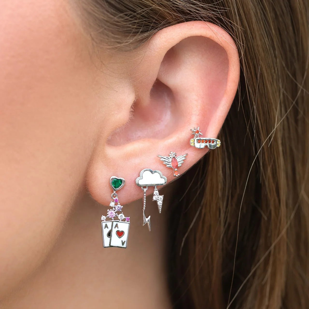 Marvel Studios X-Men ''97 Earring Set - Image 7