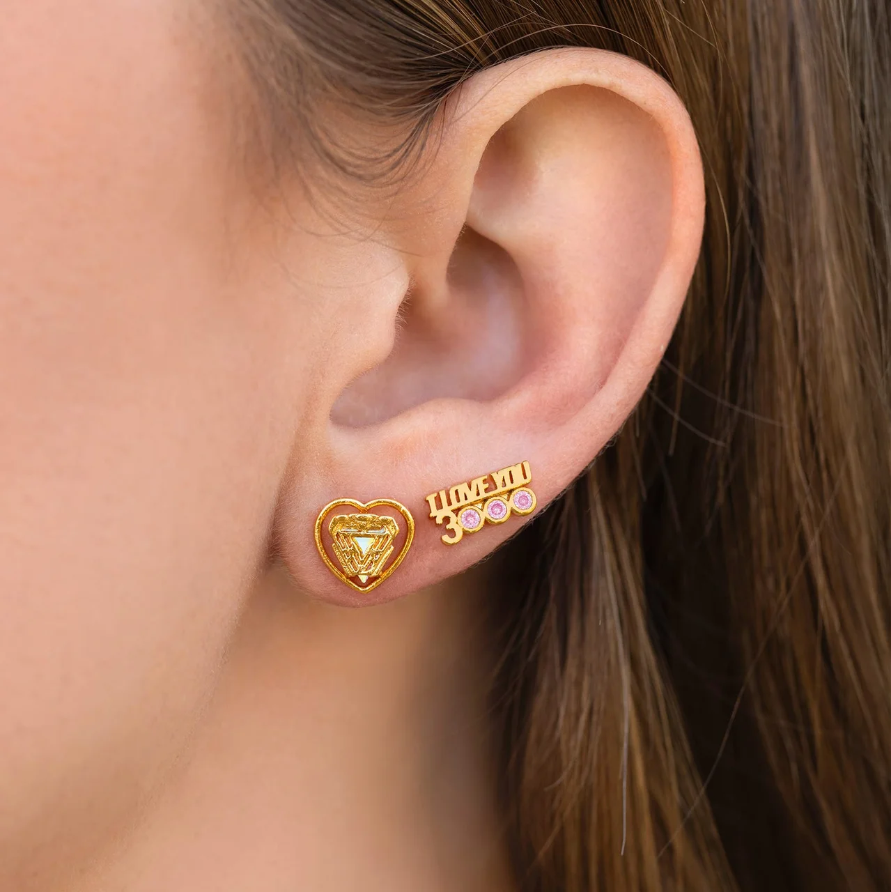 Marvel''s Iron Man I Love You 3000 Studs - Image 2