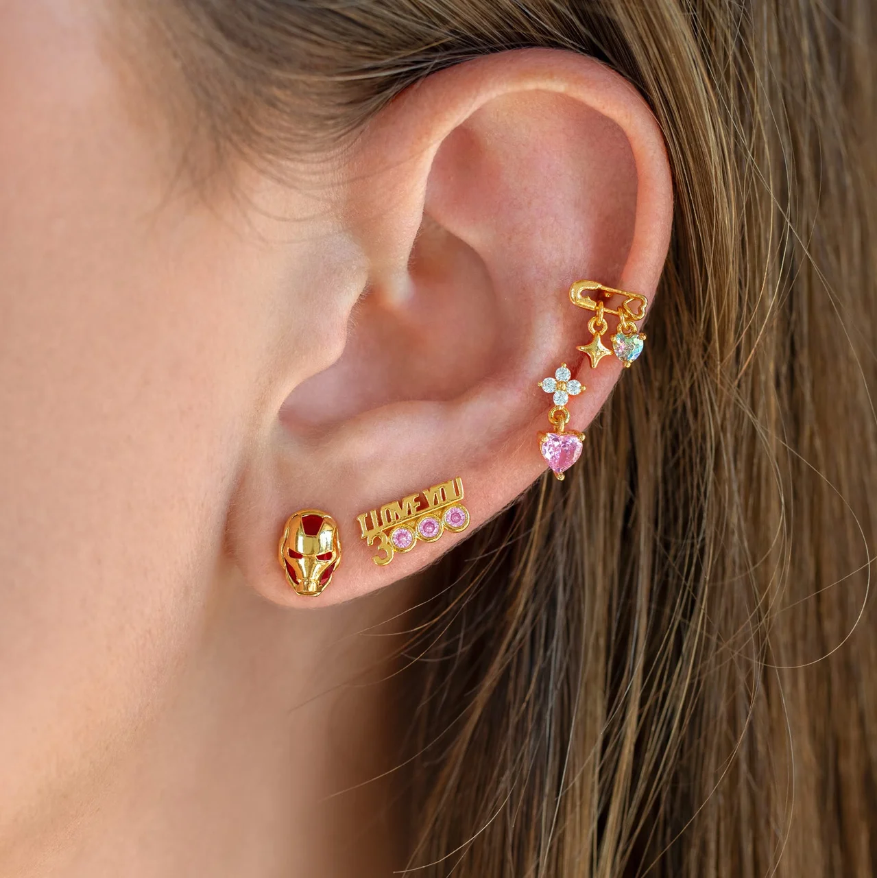 Marvel''s Iron Man I Love You 3000 Studs - Image 5