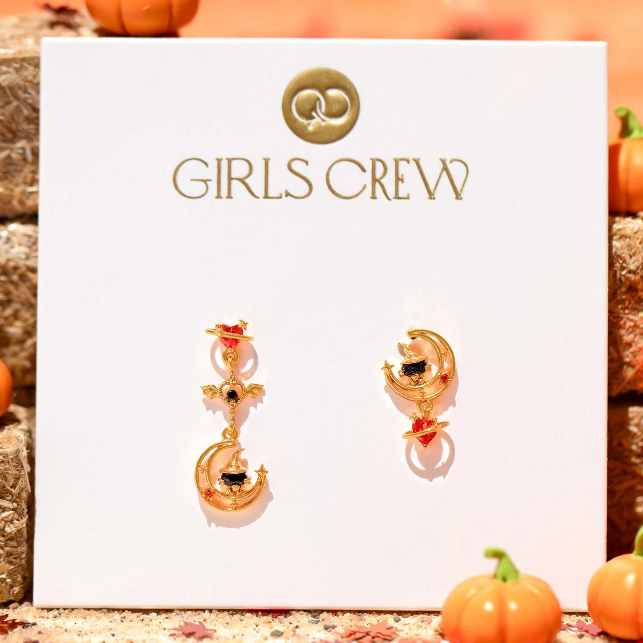 Midnight Meow Dangle Earrings - Image 4