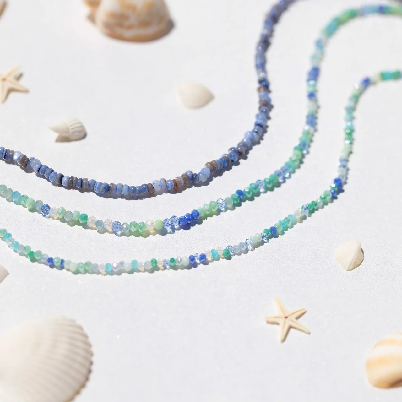 Ocean Breeze Beaded Necklace - Image 3