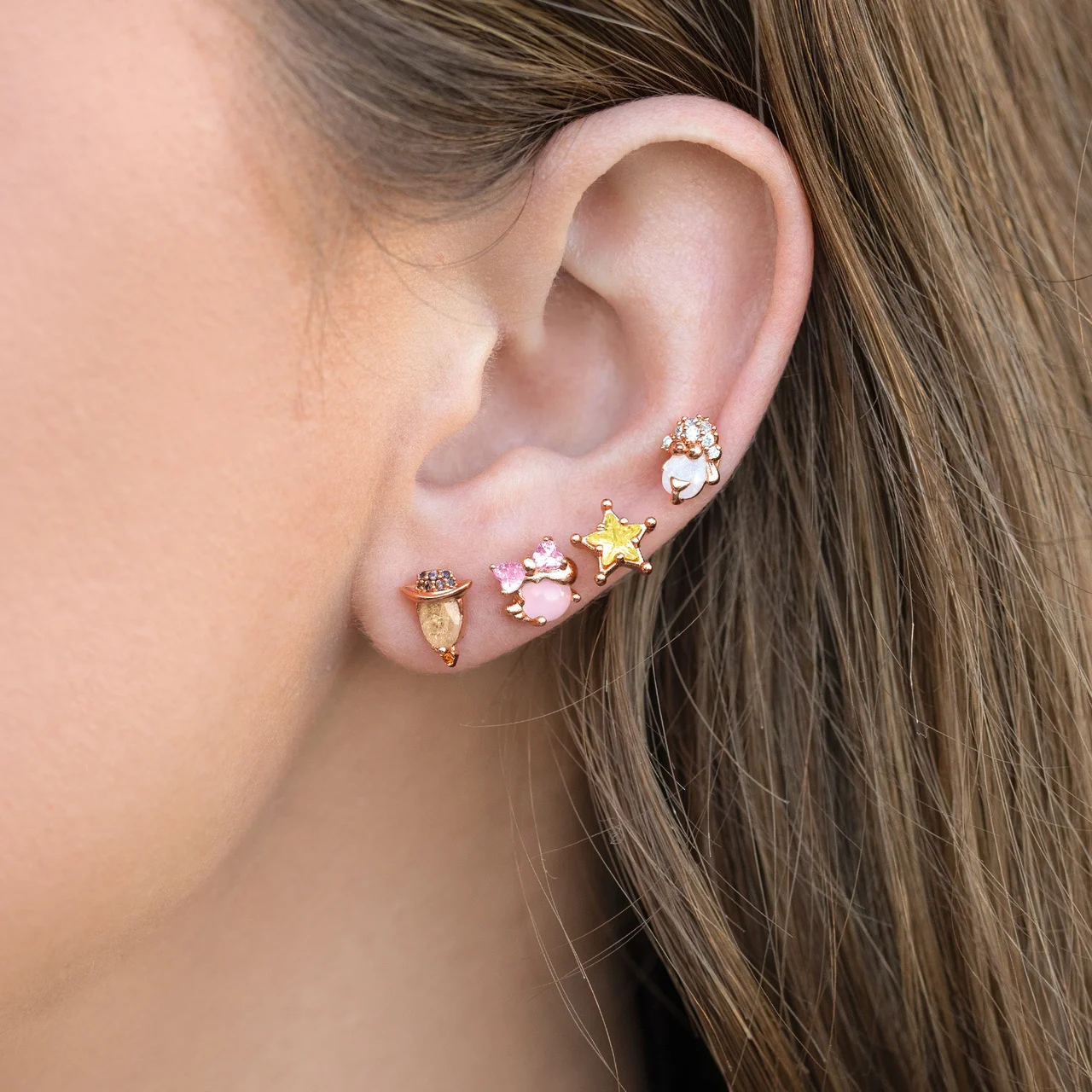 Pixar Toy Story Woody & Bo Peep Earring Set - Image 4