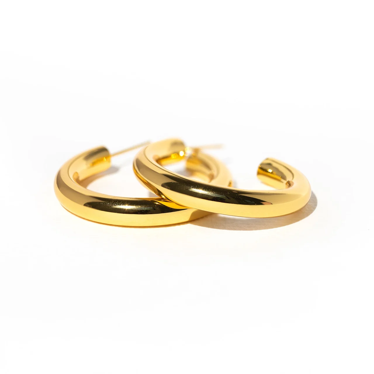 Sparkler Hollow Hoops - Image 6