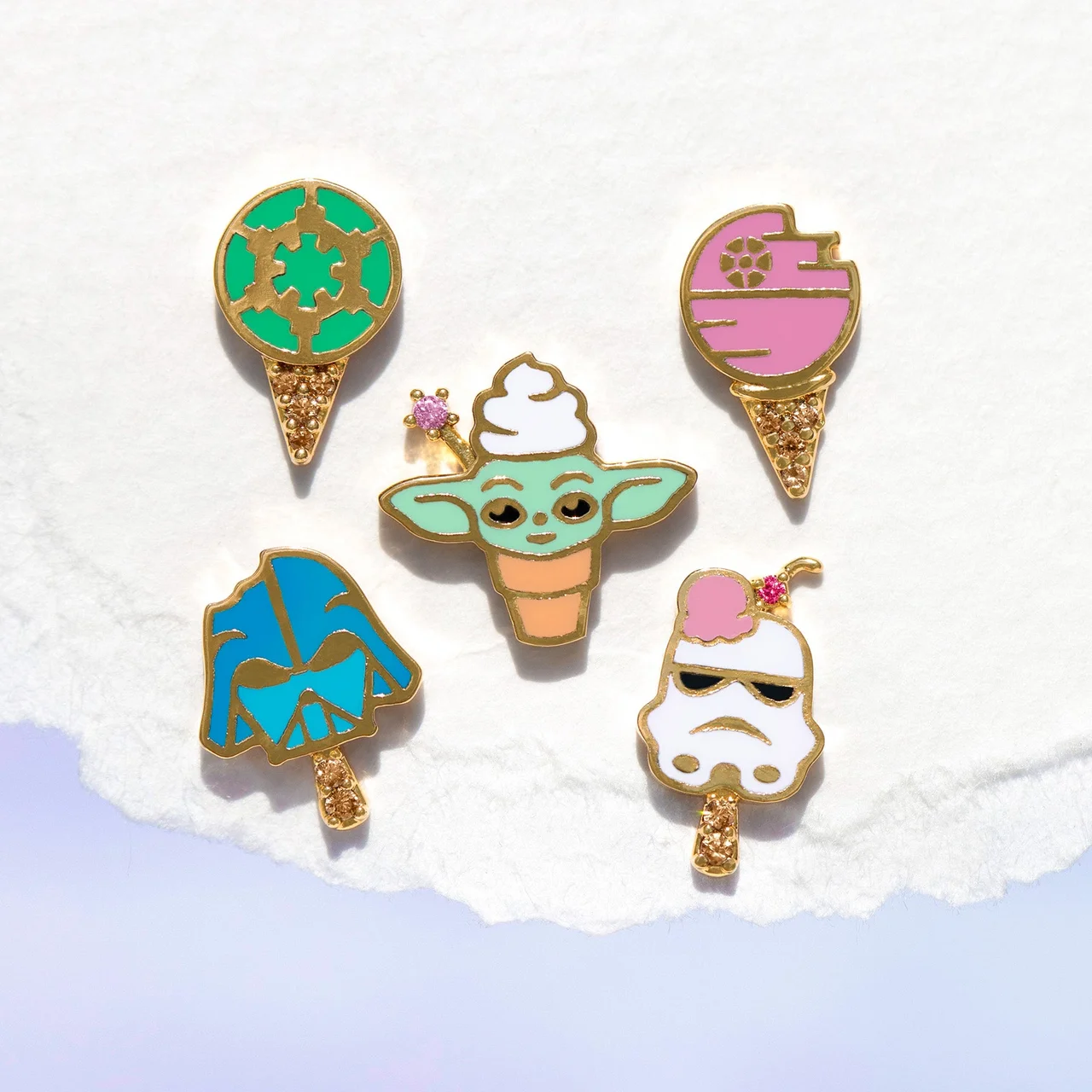 Star Wars™ Darth Vader™ Ice Pop Ball Back Stud - Image 3