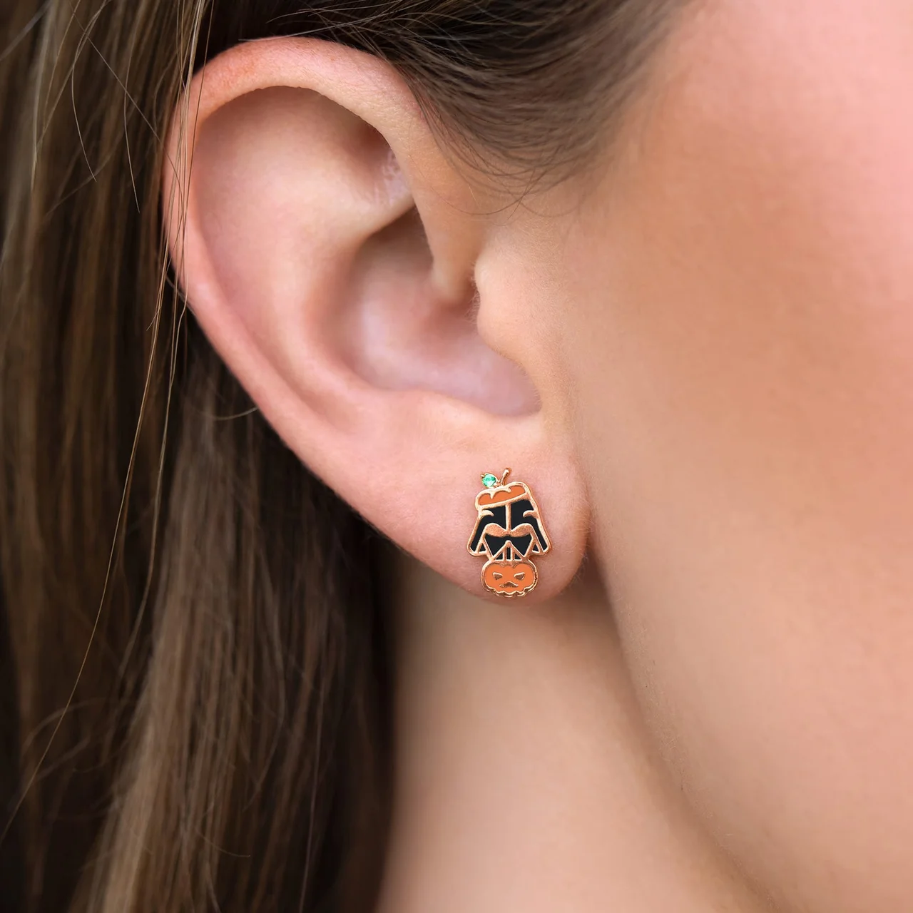 Star Wars™ Darth Vader™ Jack-O-Lantern Studs - Image 8
