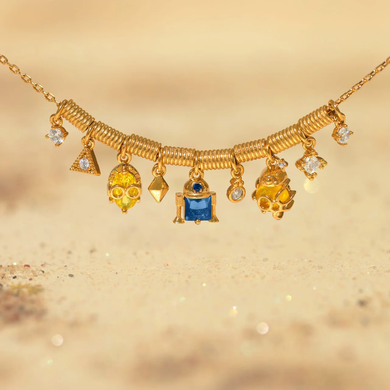Star Wars™ Droids Charm Necklace - Image 5