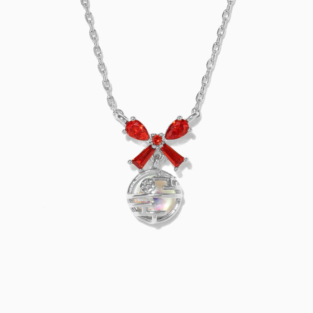 Star Wars™ Festive Death Star Necklace - Image 5