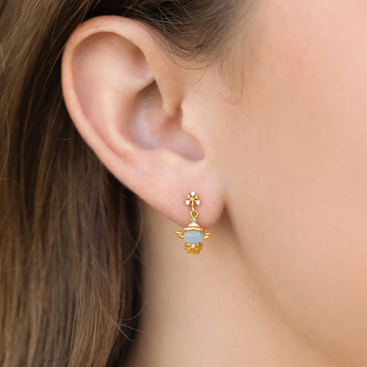 Star Wars™ Grogu''s Galactic Getaway Earrings - Image 2