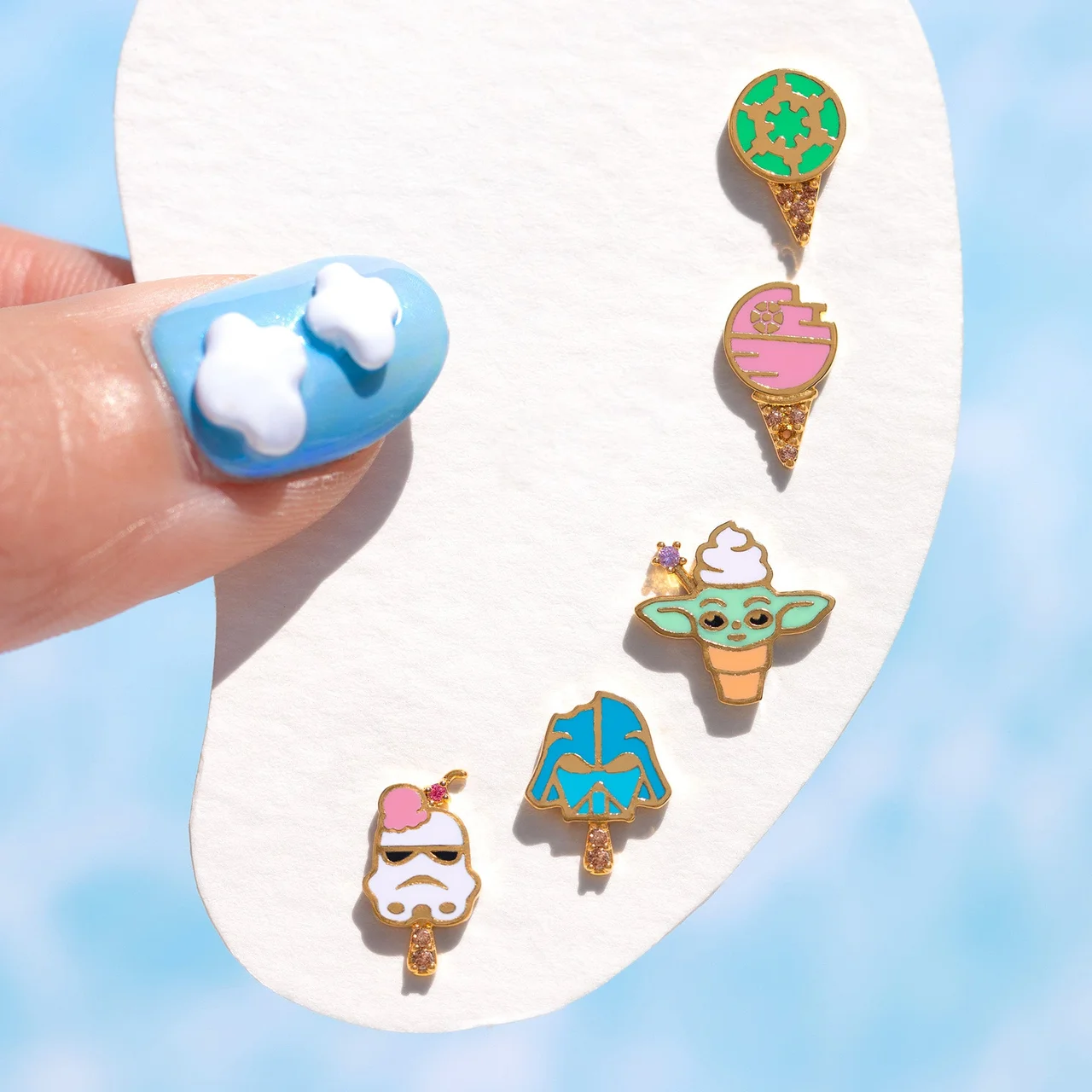Star Wars™ Imperial Ice Cream Scoop Ball Back Stud - Image 7