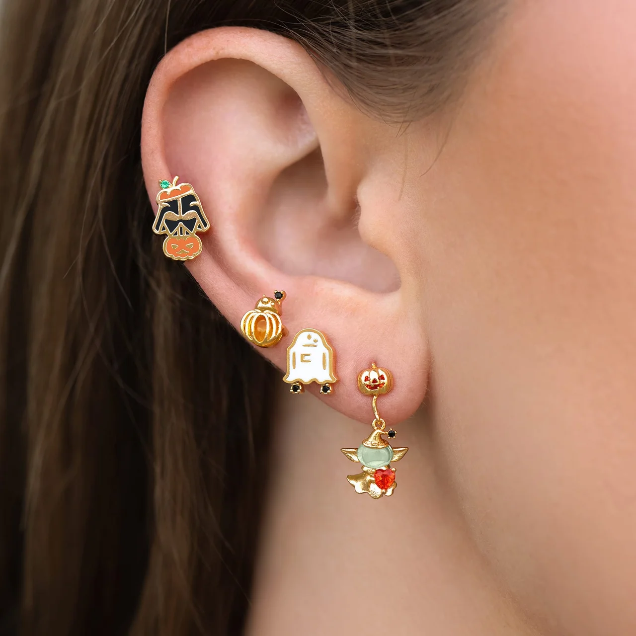 Star Wars™ This Is The Spooky Way Dangle Earrings - Image 5