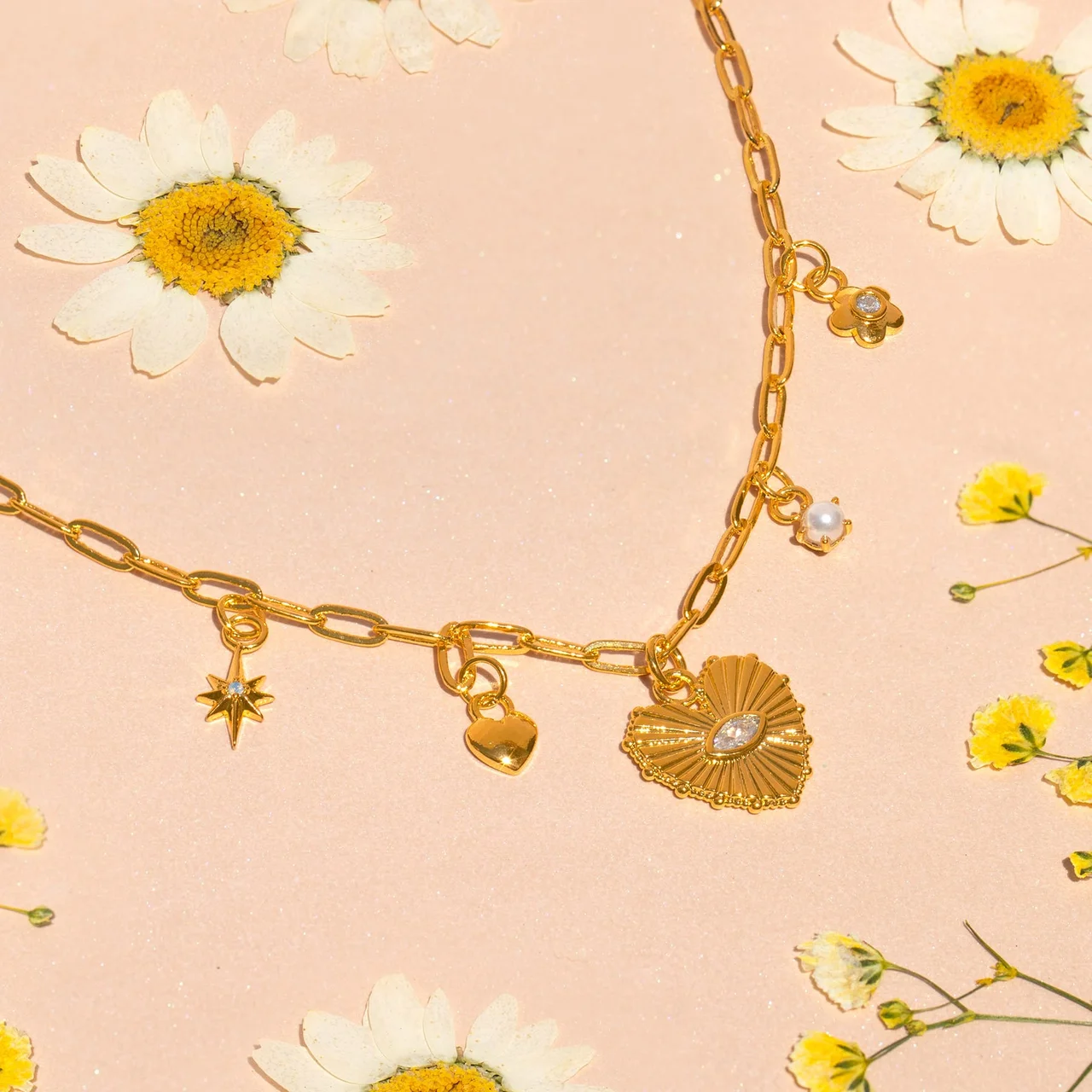 Starry Heart Necklace - Image 3