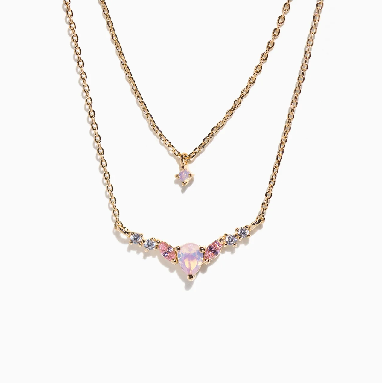 Sweet Like Honey Double Strand Necklace