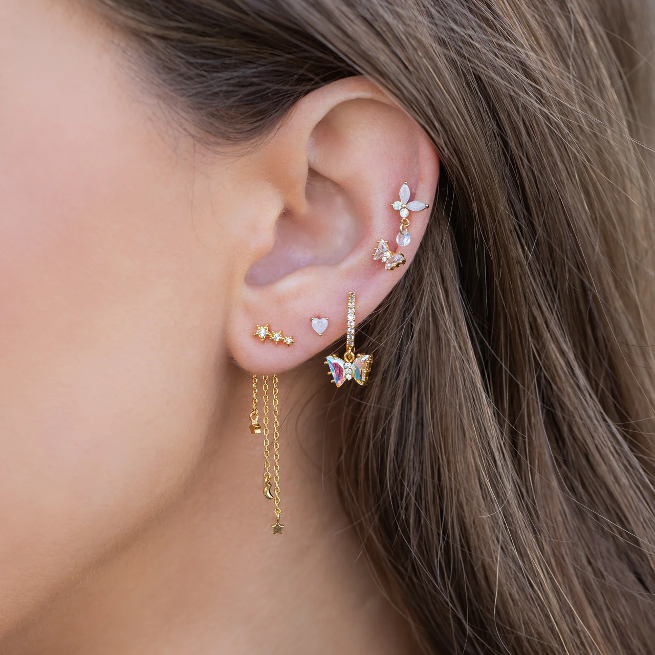 Wings of Wonder Dangle Earrings - Image 2